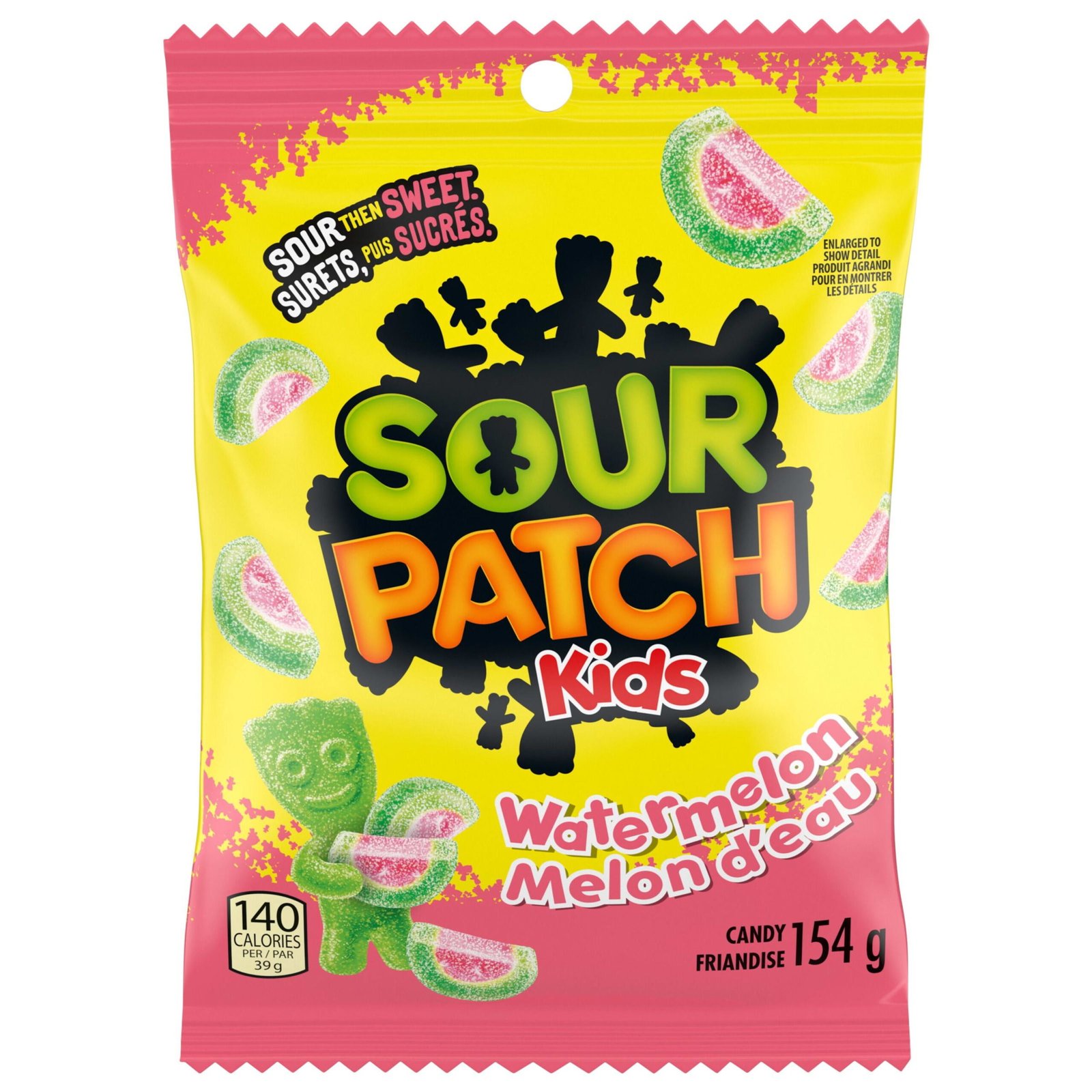 Sour Patch Kids Watermelon Candy. Sour Candy. Gummy Candy. 154 g