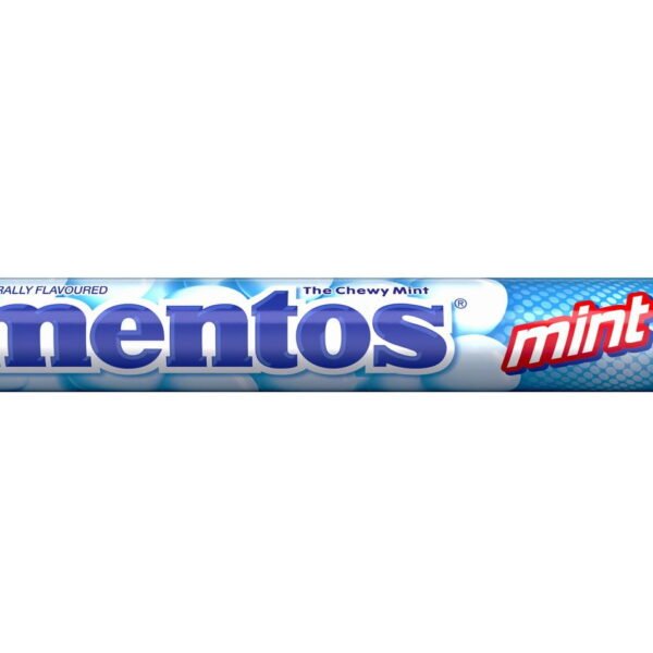 Mentos Chewy Mint Candy Roll. Mint. Mentos Chewy Mint Rolls