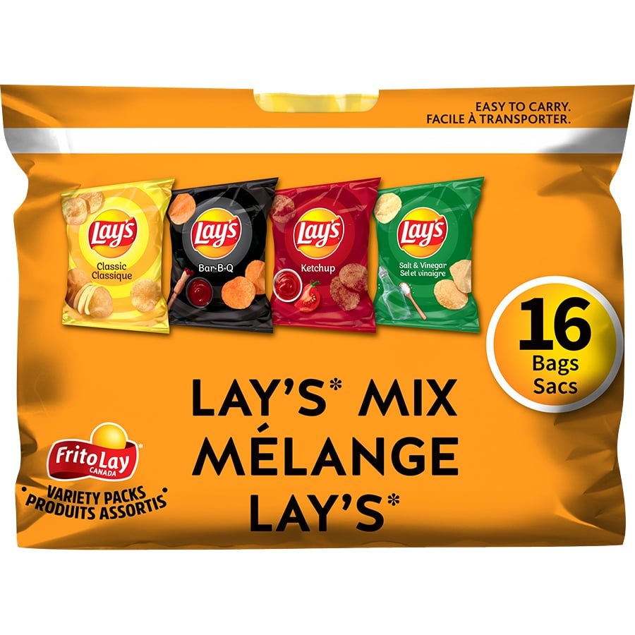 FRITOLAY LAY'S MIX. 448GM