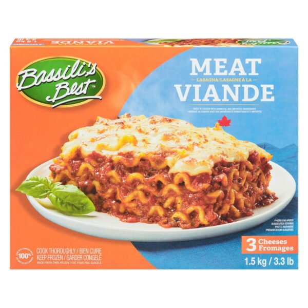 BASSILIS BEST MEAT LASAGNA WITH 3 CHEESES. BASSILIS BEST MEAT LASAGNA WITH 3 CHEESES