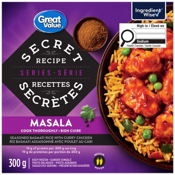 Great Value Secret Recipe Series Masala Bowl. 300 g