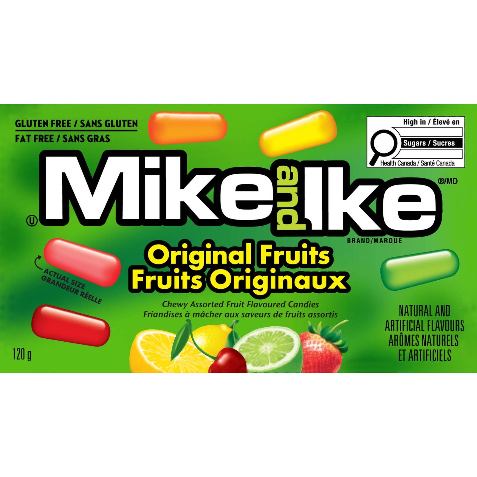 Mike and Ike Original Fruits. Mike and Ike Original Fruits chewy candy
