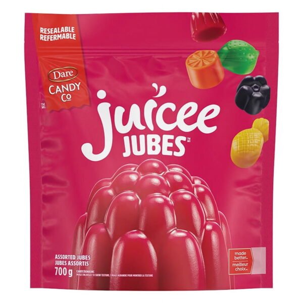 Dare Juicee Jubes. Candy Jujubes. 700g