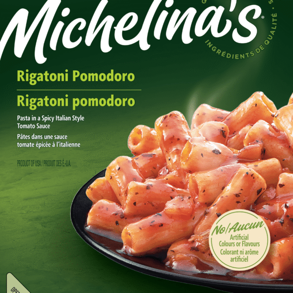 Michelina's Rigatoni Pomodoro Pasta. 255 g