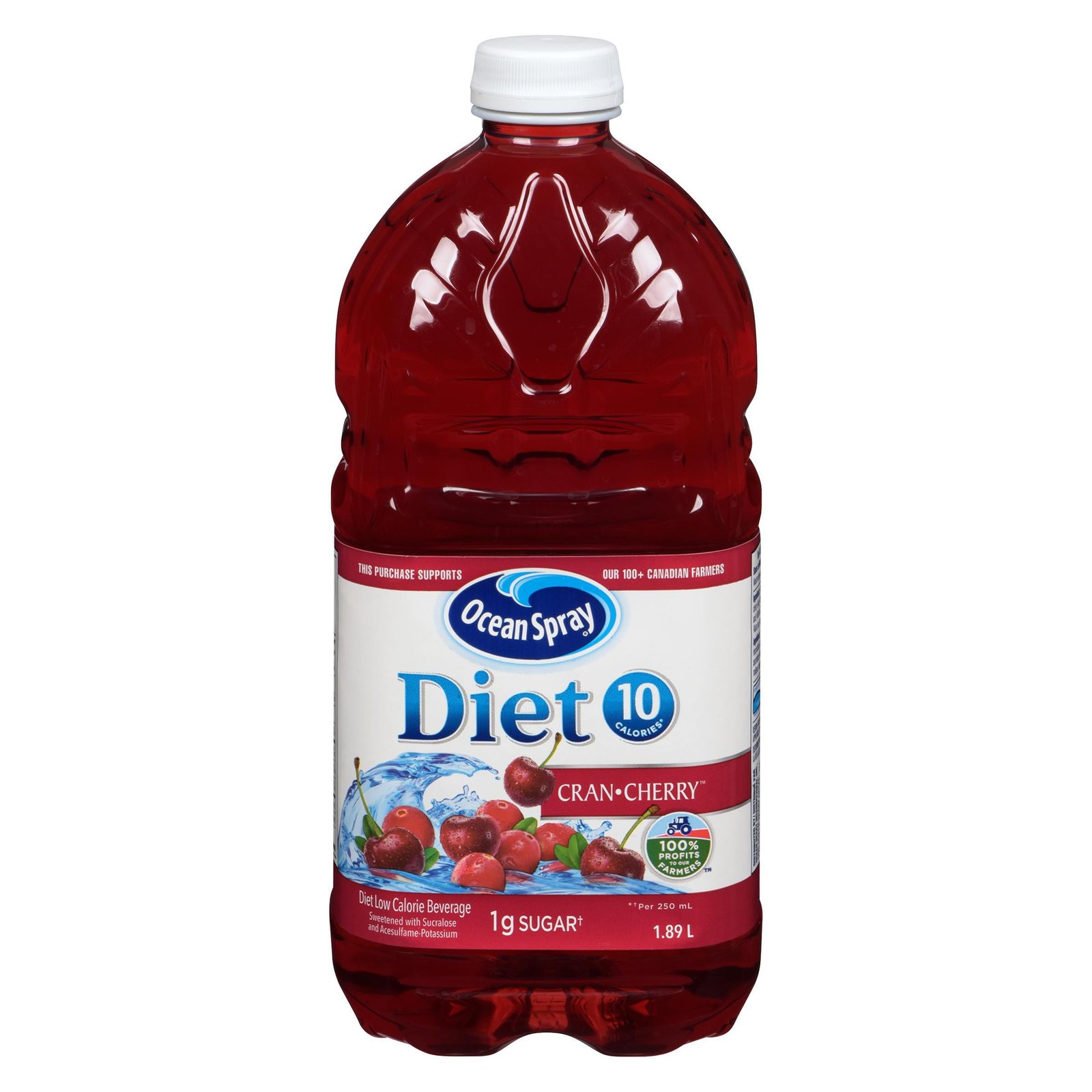 Ocean Spray Diet Cran•Cherry® Low Calorie Beverage. 1.89 L